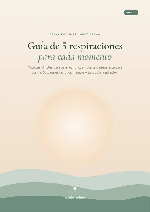 Portada de la guía de respiraciones